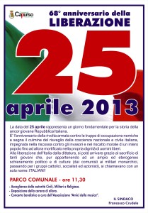 manifesto 25 aprile