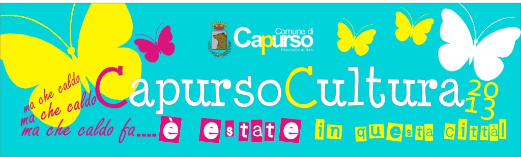 Capurso Cul estate 2013 manifesto